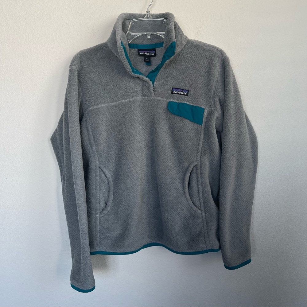 Patagonia Snap T Half Button Kangaroo Pullover Sweater